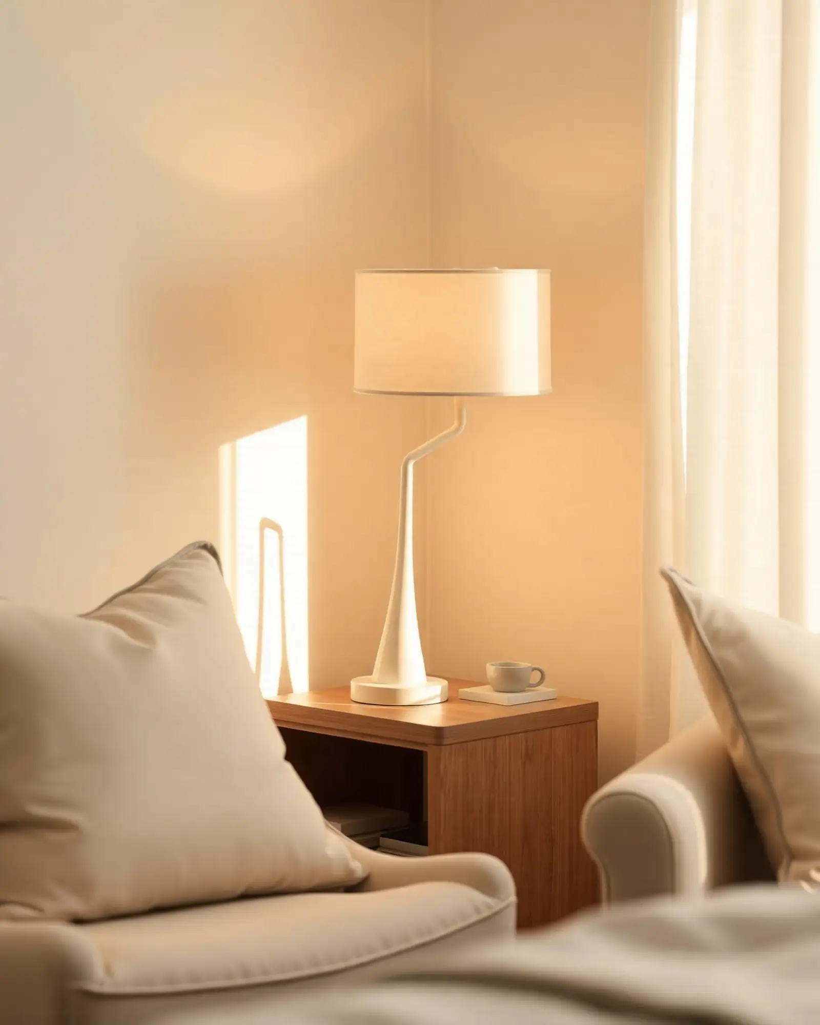 Bedside lamp by Avalia Studio